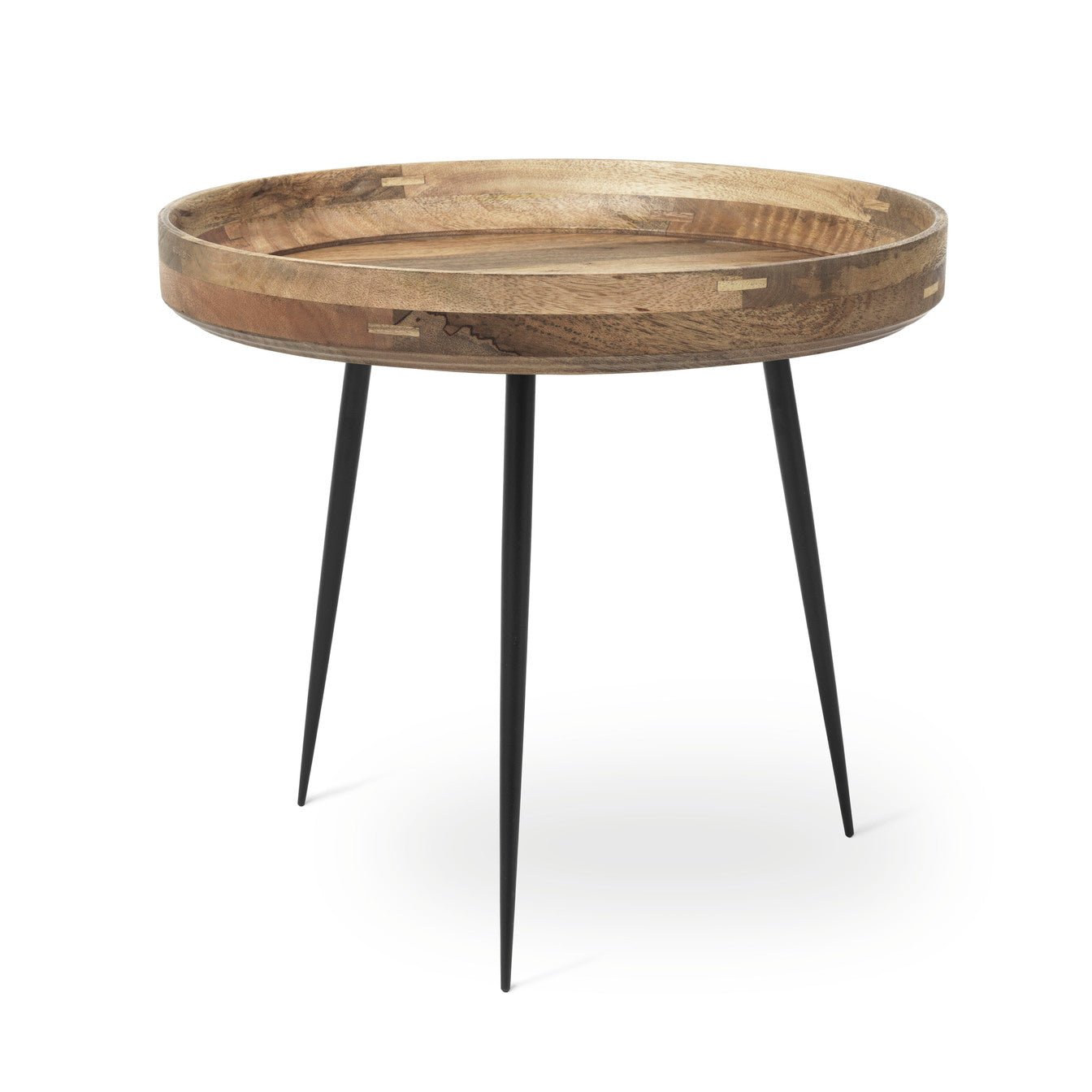 Mater Modern Wooden Bowl Table - Stylish & Functional Home Decor for Living Room, Dining Room, or Bedroom