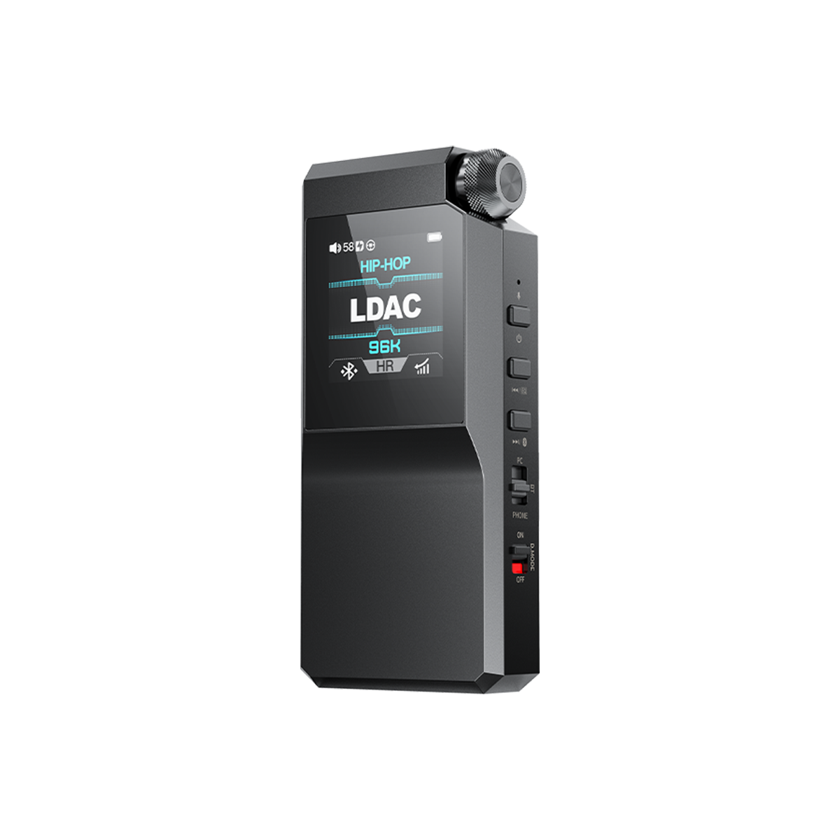 FiiO BTR17 Portable Bluetooth DAC & Headphone Amplifier - HiFi Audio Receiver for Wireless Music Streaming - Perfect for Travel, Gym, and Home Use