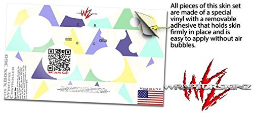 WraptorSkinz Decal Skin for XBOX 360 Wireless Controller - Triangle Design | Protective Cover | Easy to Apply | Perfect for Gaming, Collecting & Customization (Controller Not Included)