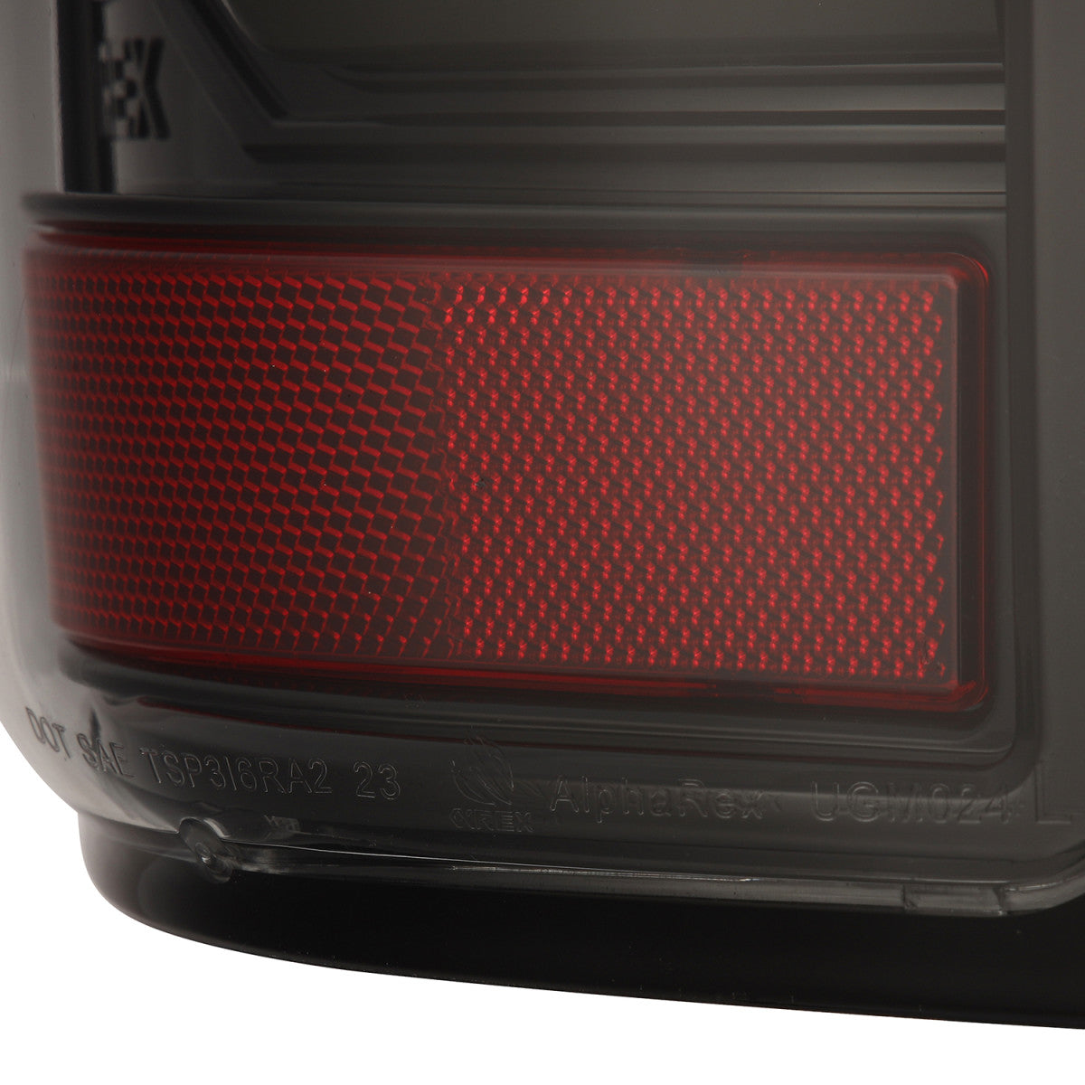07-13 Chevy Silverado LUXX Series LED Tail Lights Alpha Black - Smoked Lens LED Brake Lights for Improved Visibility & Style - Perfect for Night Driving & Custom Truck Upgrades