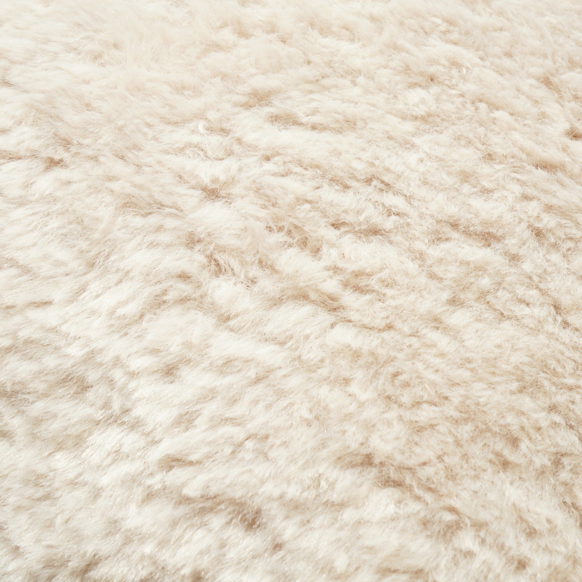 Premium Faux Fur Cushion Cover 18x18 Inches Beige - Soft & Cozy Throw Pillow Case for Sofa, Bed, Chair - Home Decor & Living Room Accessories