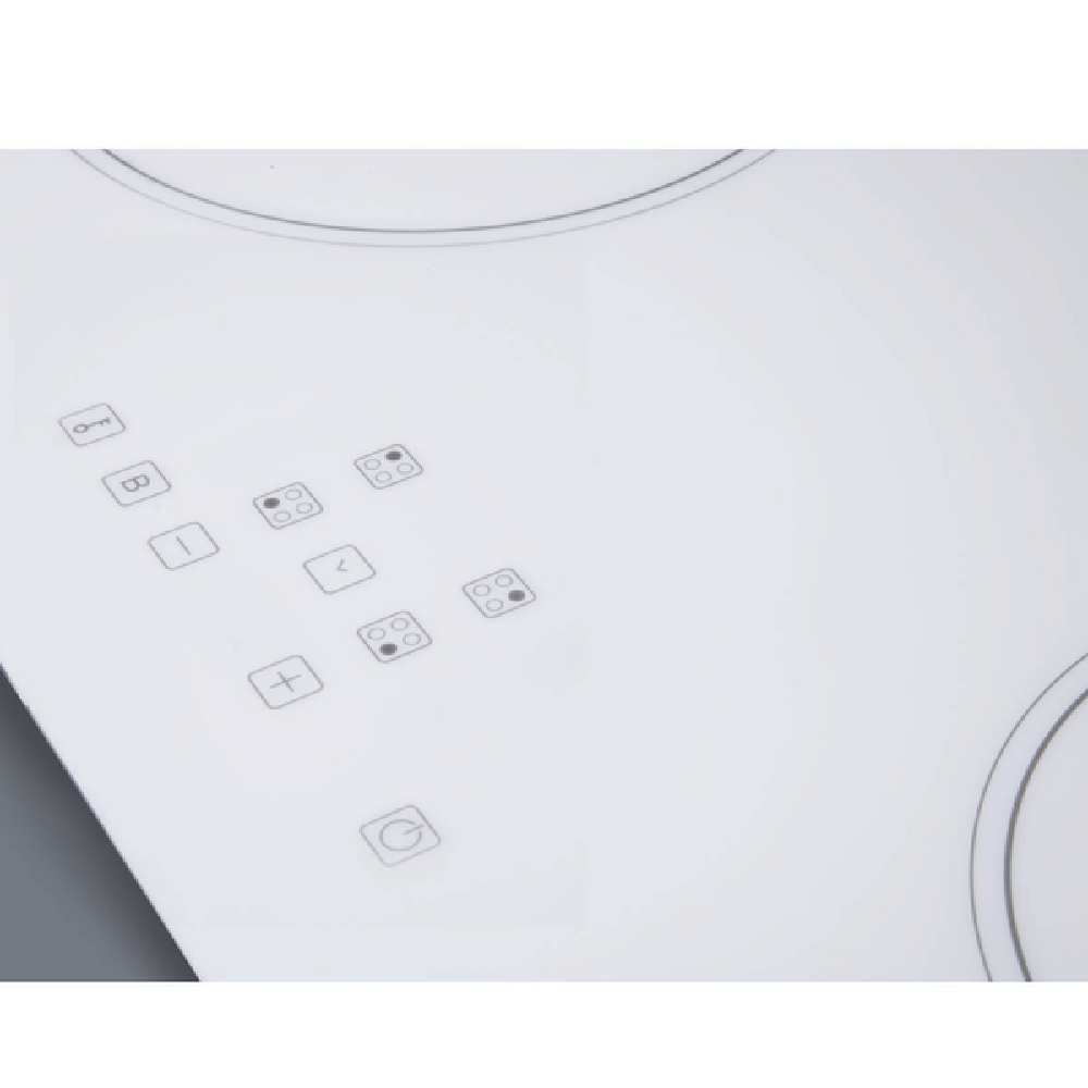 Artusi CAID6000W 60cm 4 Zone Induction Cooktop in White - Perfect for Modern Kitchens, Restaurants & Home Chefs