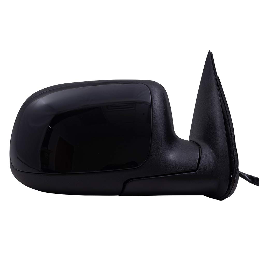 Brock Power Heated Signal Manual Folding Side Mirrors Set - Driver Left & Passenger Right - Paint to Match Black - Compatible with 2003-2006 Chevy Avalanche | Replacement for Damaged Mirrors | Enhanced Visibility & Safety for Night Driving & Bad Weather