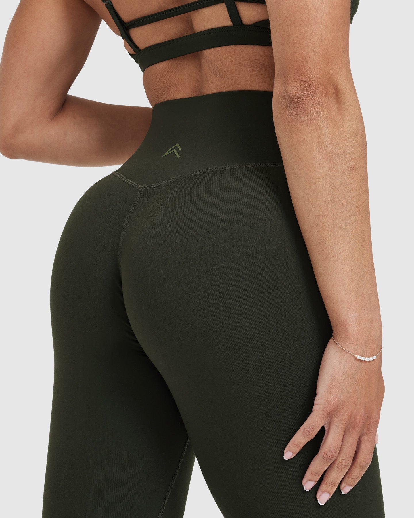 Timeless High Waisted Leggings for Women - Comfortable Khaki Yoga Pants with Tummy Control | Perfect for Workout, Yoga & Everyday Wear