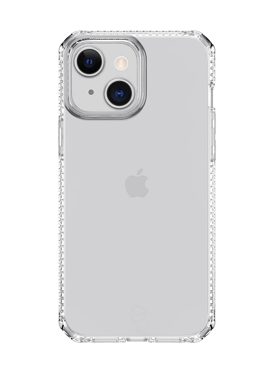 ITSKINS Spectrum Clear Protective Phone Case for iPhone 13 Mini - Slim Hybrid Shockproof Cover with Anti-Yellowing Technology | Military-Grade Protection | Perfect for Outdoor Activities, Travel & Daily Use