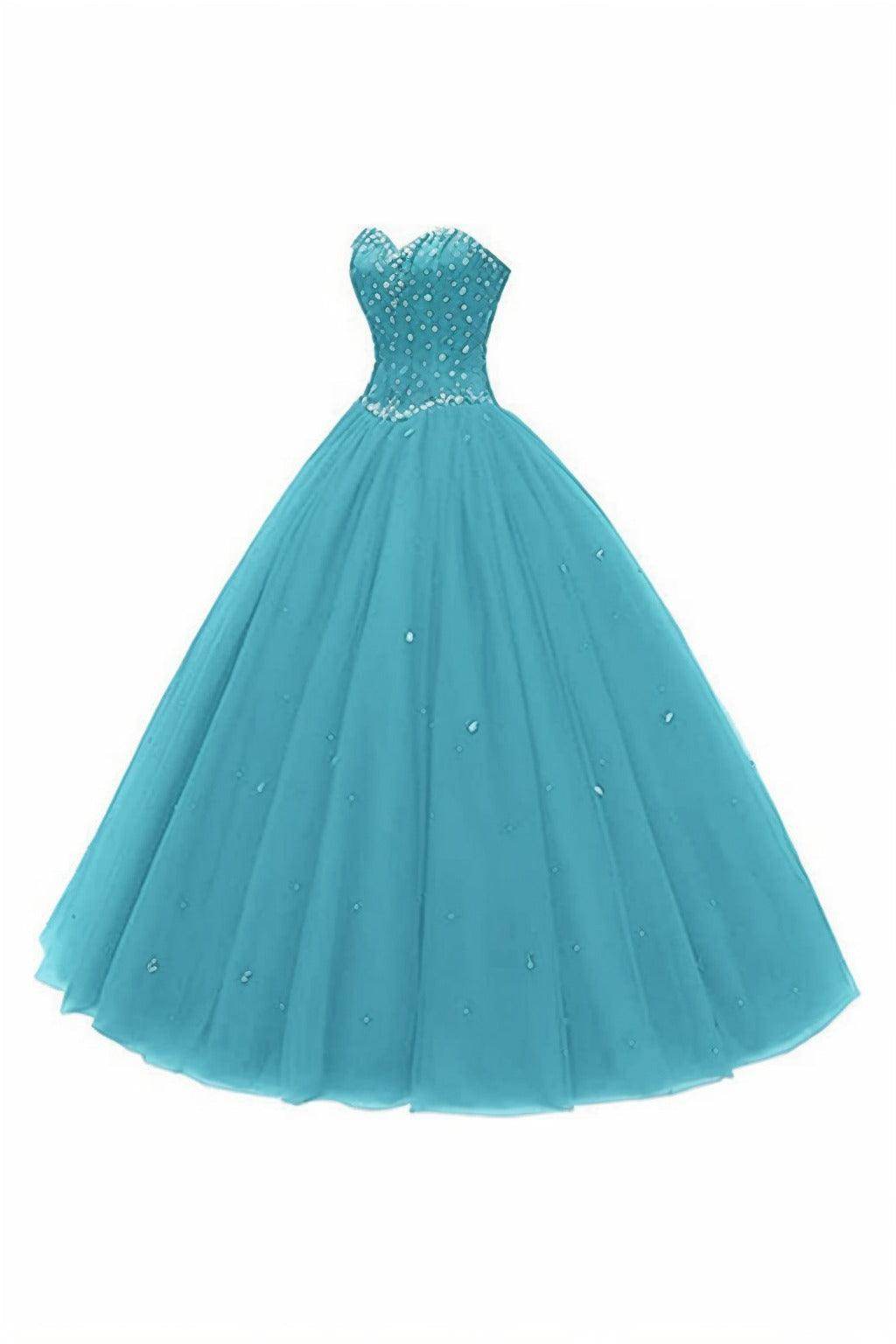 Elegant Princess Floor Length Tulle Prom Dress CS0425 - Perfect for Homecoming, Quinceañera & Formal Dances