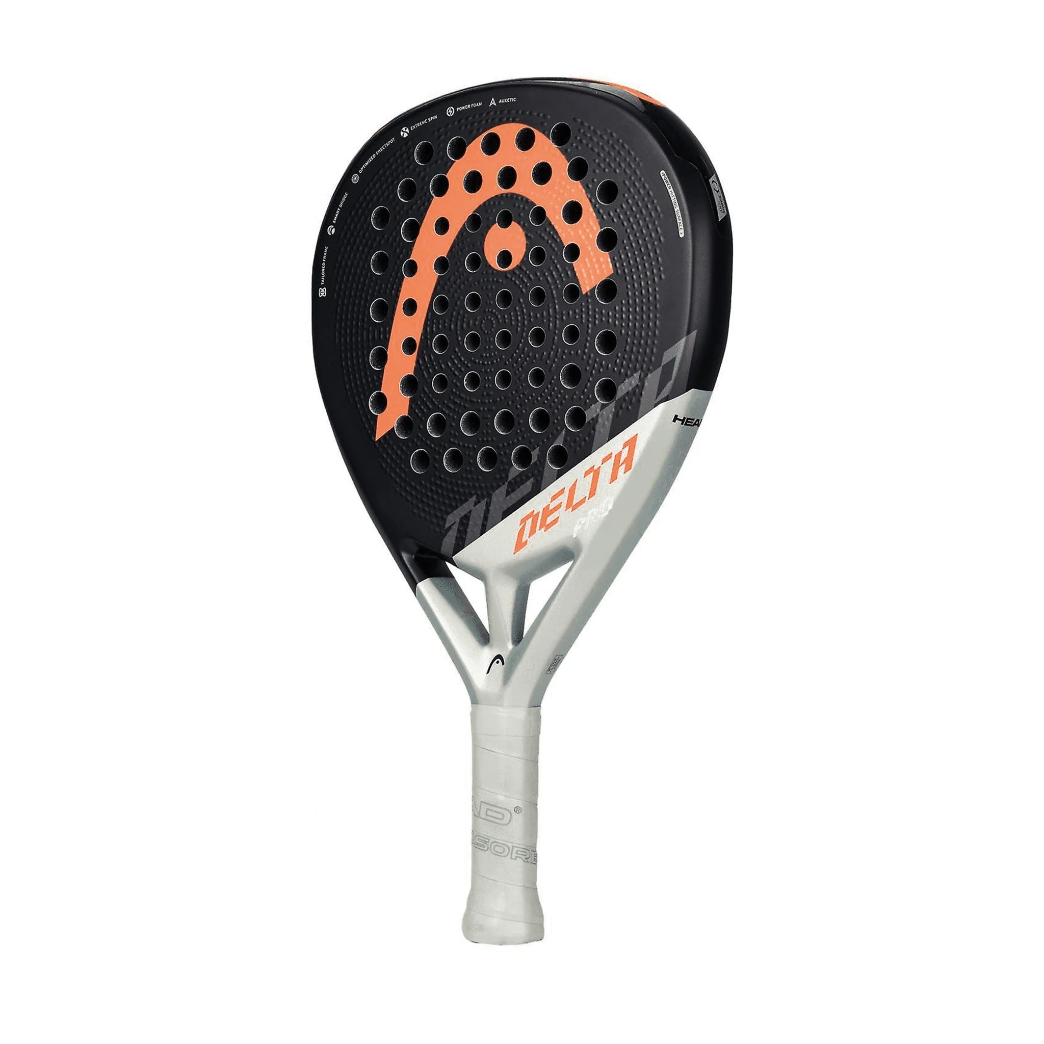HEAD Delta Pro Padel Racquet - Premium Carbon Fiber Paddle Tennis Racket for Advanced Players | Perfect for Competitive Matches & Training Sessions