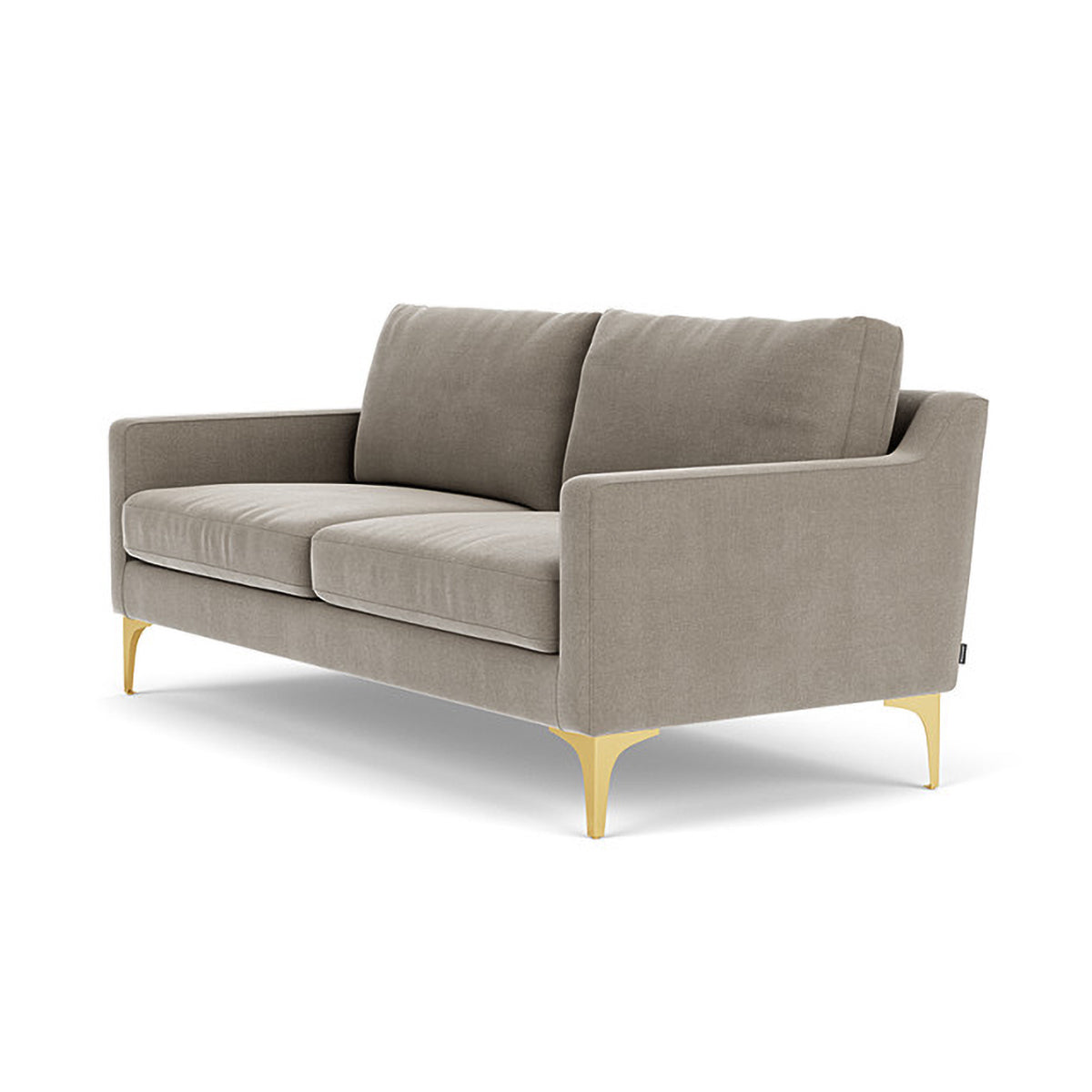 Astha Fabric 2-Seater Sofa - Comfortable Modern Loveseat for Living Room, Apartment & Small Spaces | Durable Upholstered Couch for Relaxing & Entertaining