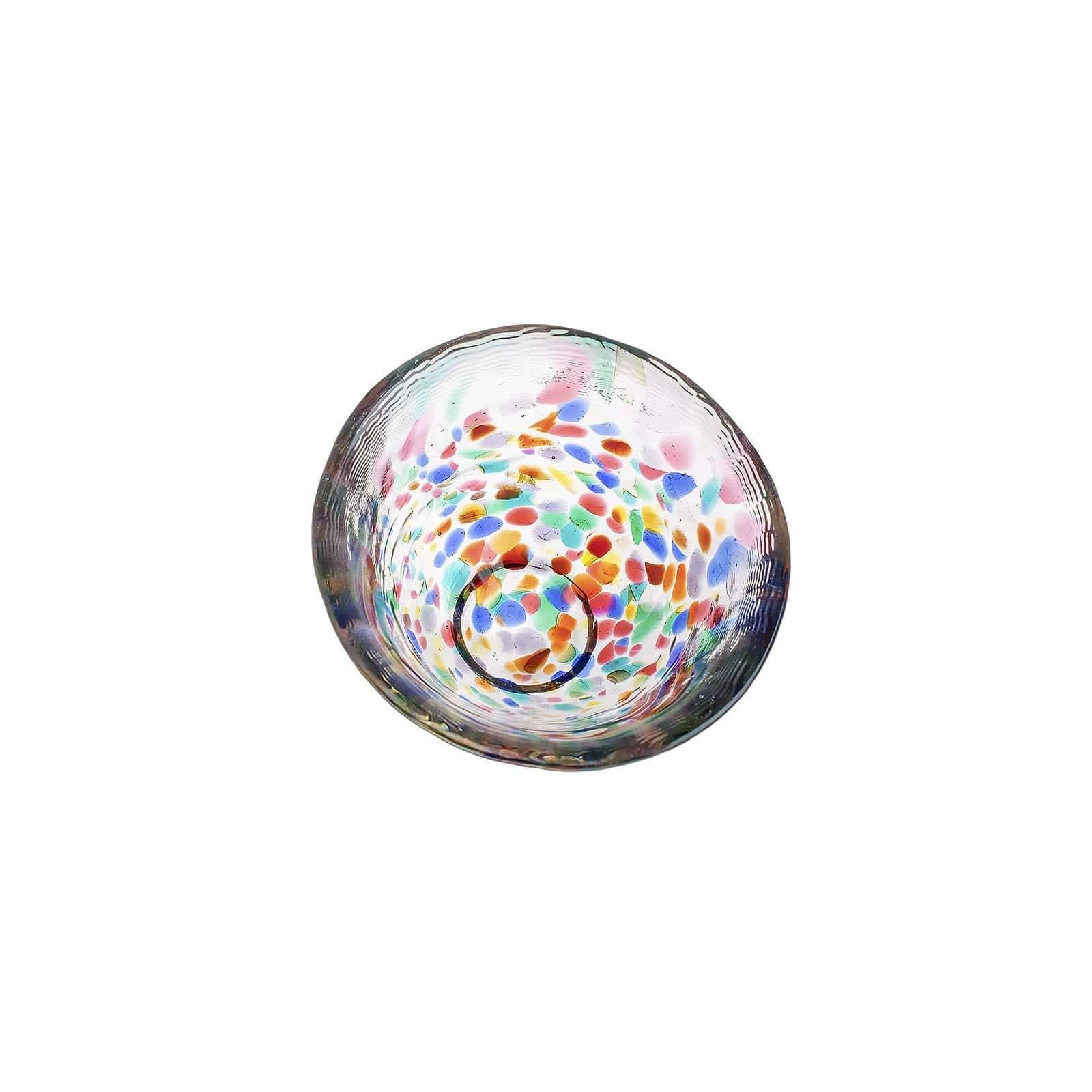 Aderia Tsugaru Vidro Hand Blown Sake Glass 50ml - Japanese Traditional Craft for Sake Tasting & Home Bar Decor
