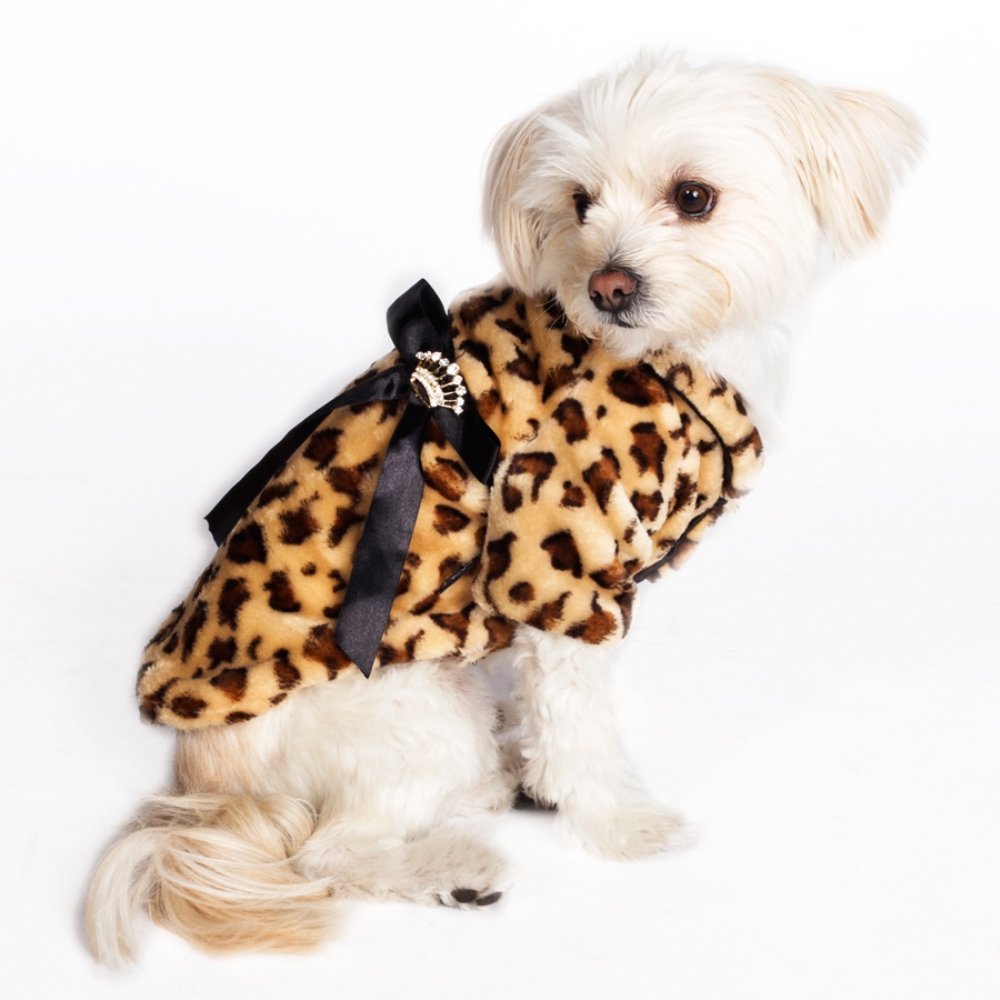 Women's Leopard Print Winter Coat - Small Size | Warm & Stylish Outerwear for Cold Weather | Perfect for Snow Days, Travel & Fashion Outfits
