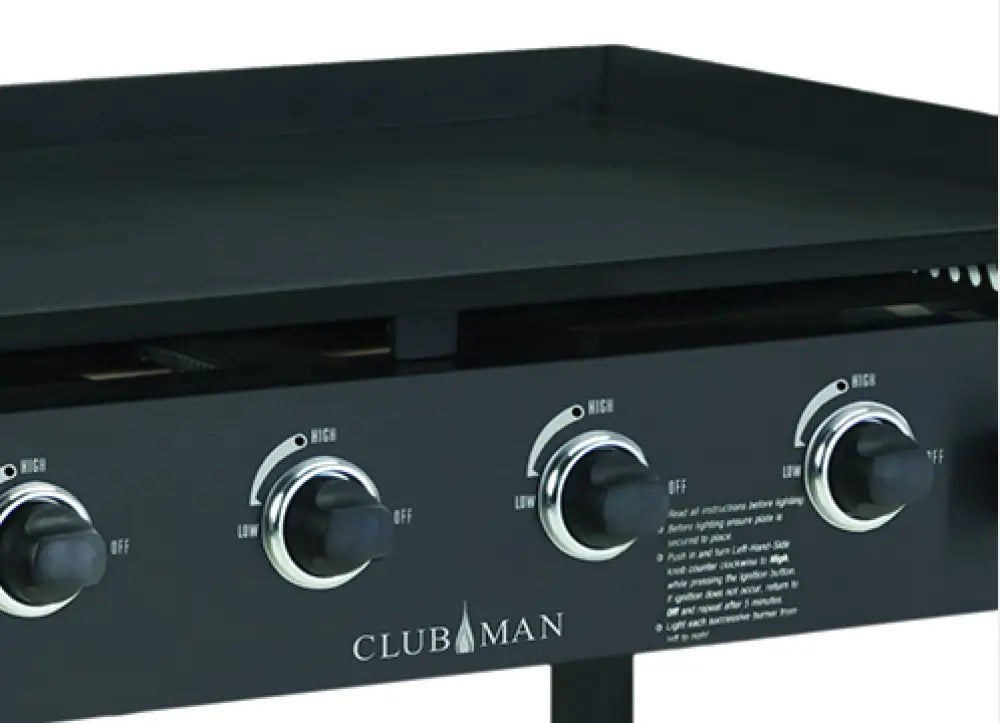 Beef Eater BD16640 Discovery Clubman 4-Burner Portable Gas BBQ Grill - Perfect for Camping, Picnics & Backyard Barbecues