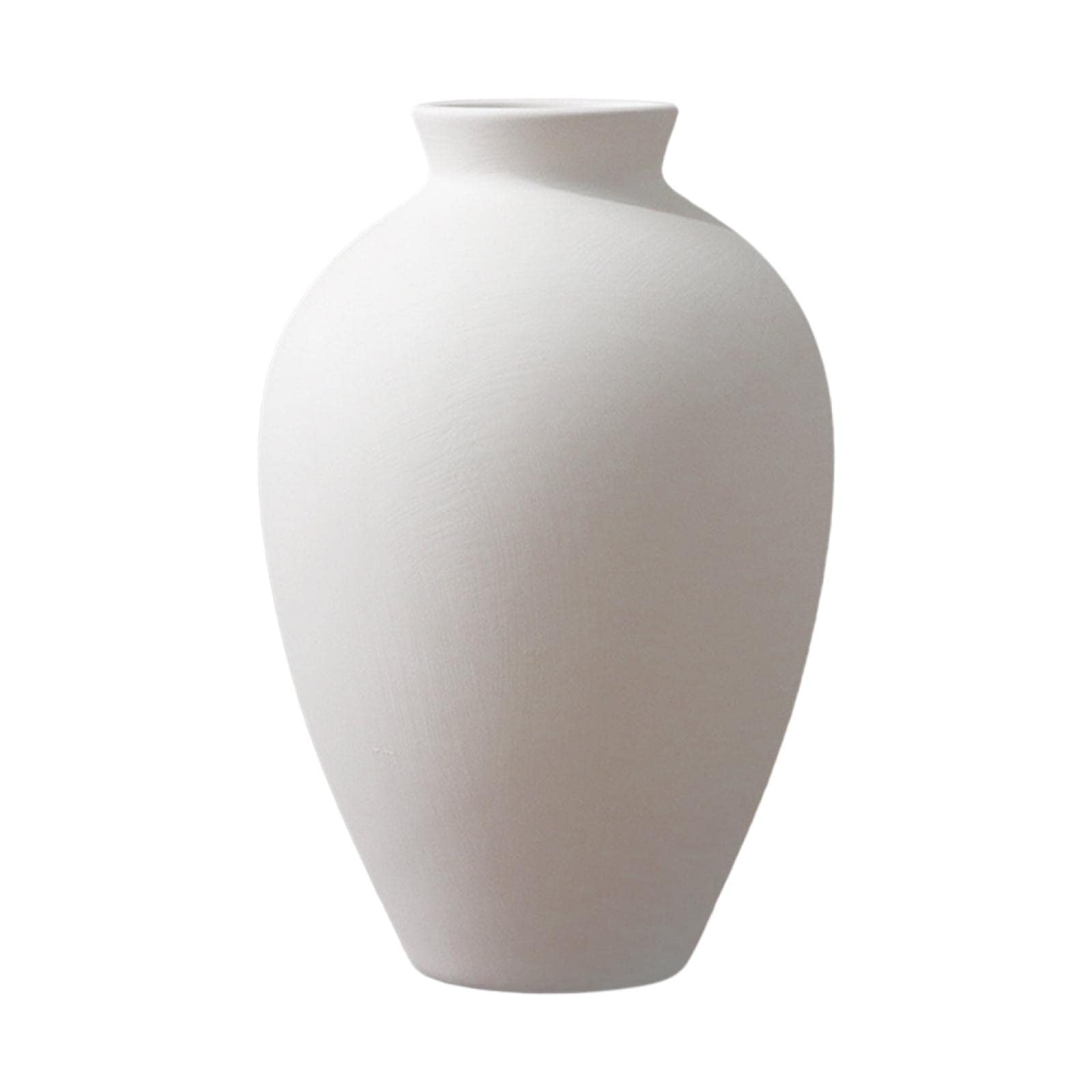 Nordic Ceramic Flower Vase Planter Pot - 5.5 Inch Height, Minimalist Home Decor for Wedding, Living Room, Office Desk - Perfect for Fresh Flowers, Succulents and Table Centerpieces
