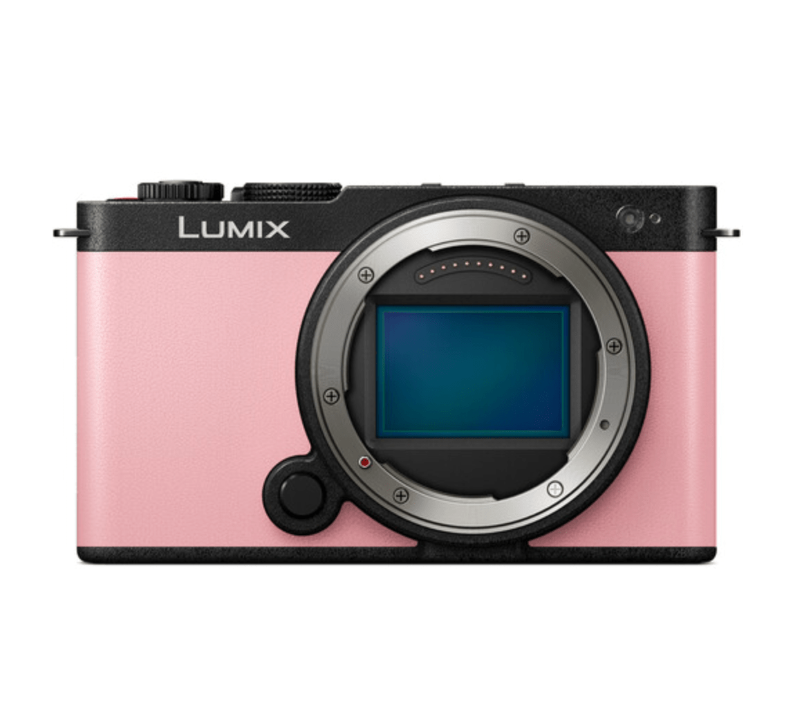 Panasonic Lumix S9 Mirrorless Digital Camera with 24.2MP Full Frame Sensor - Pink | Perfect for Vlogging, Travel Photography & Content Creation
