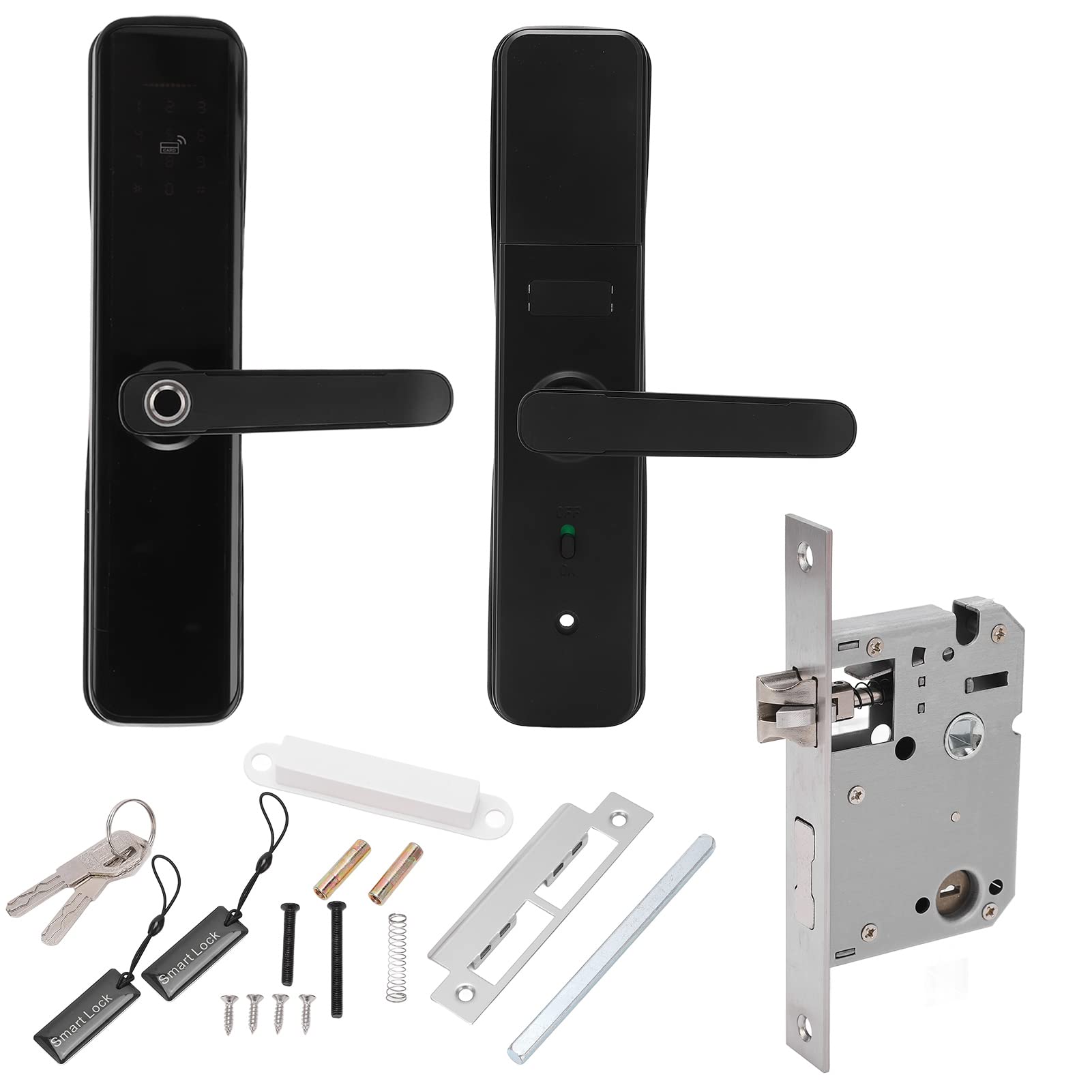 Smart Digital Door Lock - Keyless Entry Electronic Deadbolt with TUYA App Control for Home, Office & Airbnb - Secure & Convenient Access for Modern Living