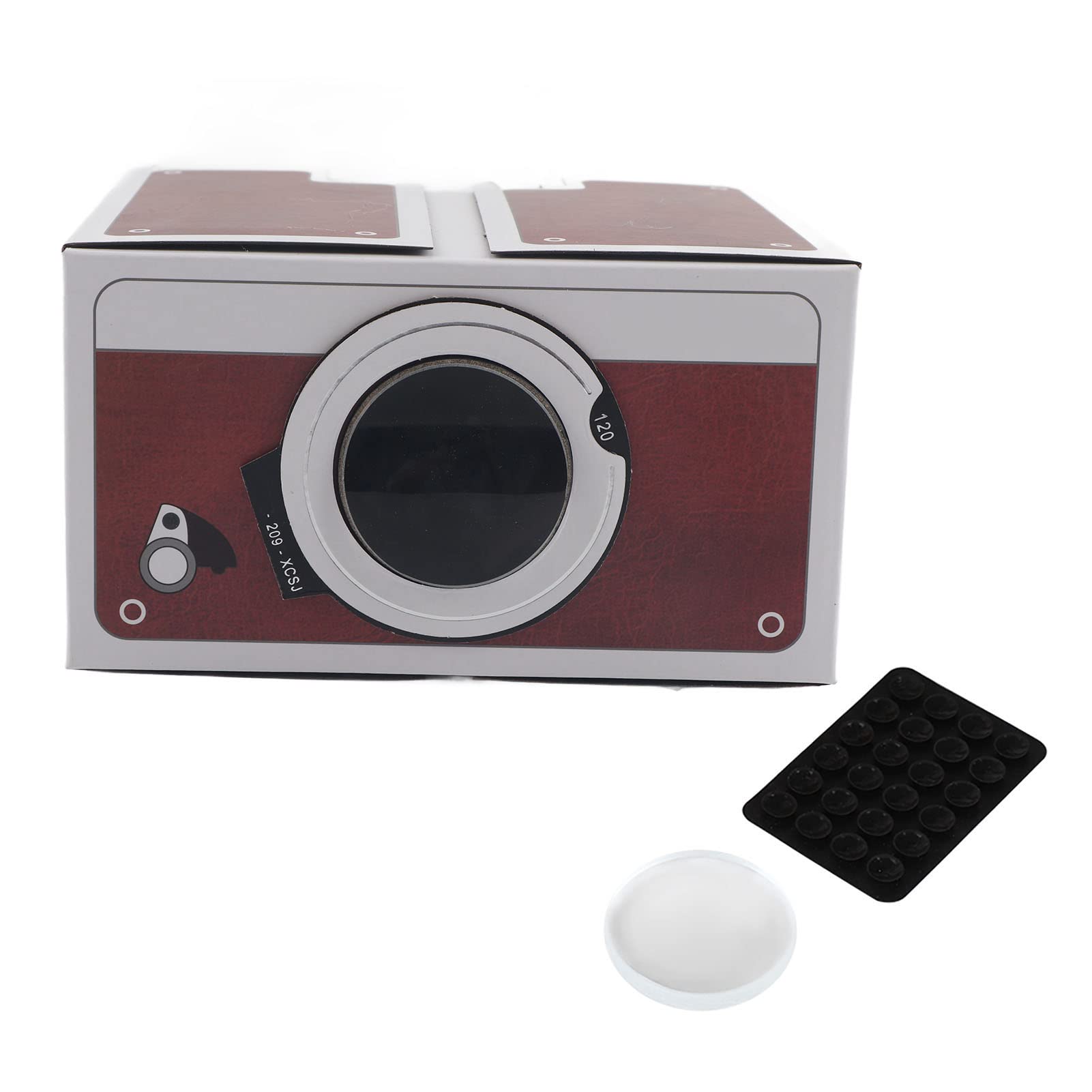 Portable Mini Projector for Smartphone - DIY Home Theater Projector for Movies & Gaming | Perfect for Indoor Entertainment, Movie Nights & Parties