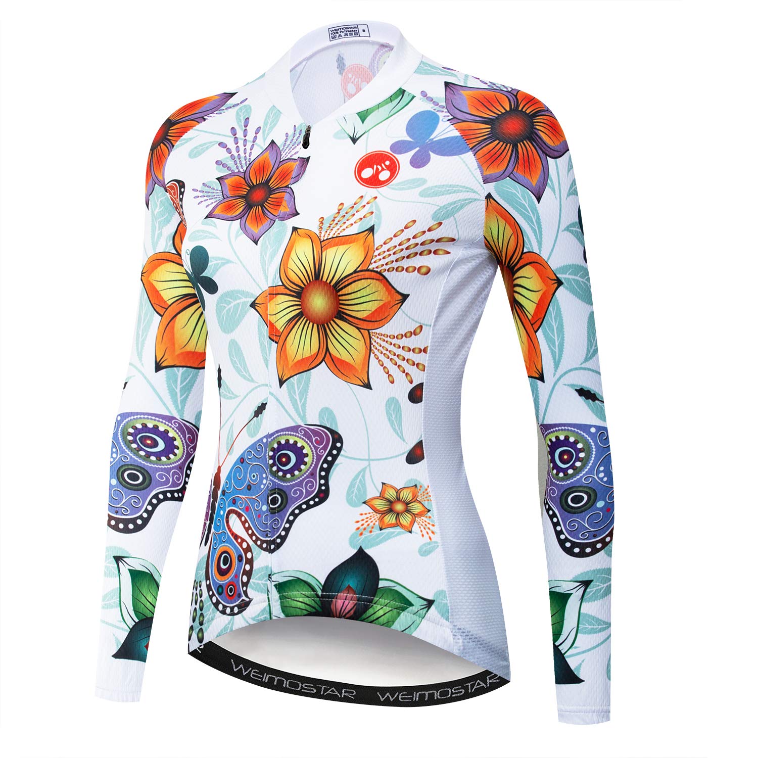 Women's Long Sleeve Cycling Jersey - Breathable Biking Shirt for Road & Mountain Biking - Comfortable Sport Top for Outdoor Cycling & Training