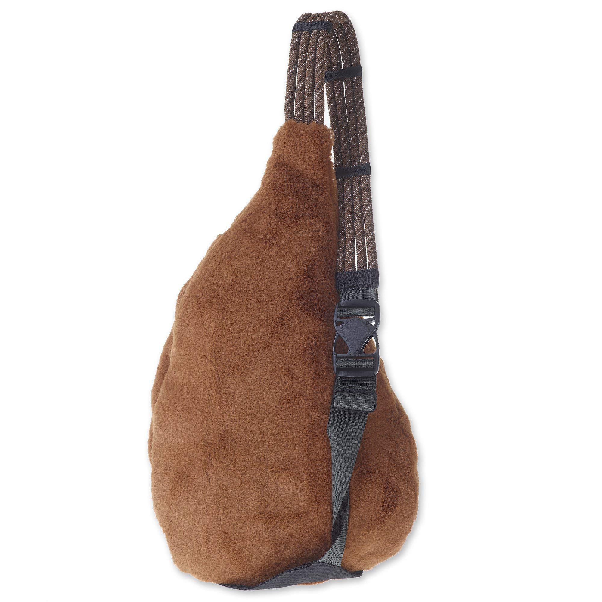 KAVU Rope Fuzz Sling Bag Crossbody Backpack - Lightweight & Durable for Travel, Hiking & Everyday Use