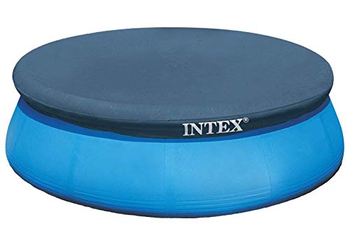Intex Above Ground Swimming Pool Set with Ladder, Pump & 15' Pool Cover - Perfect for Backyard Summer Fun, Family Gatherings & Outdoor Relaxation