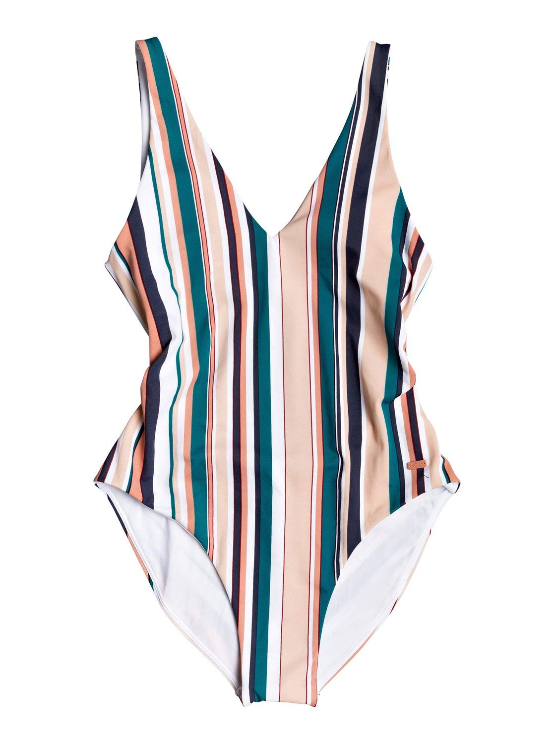 Roxy Women's One Piece Swimsuit - Stylish Milady Sand Fashion Bathing Suit for Beach, Pool & Summer Vacations