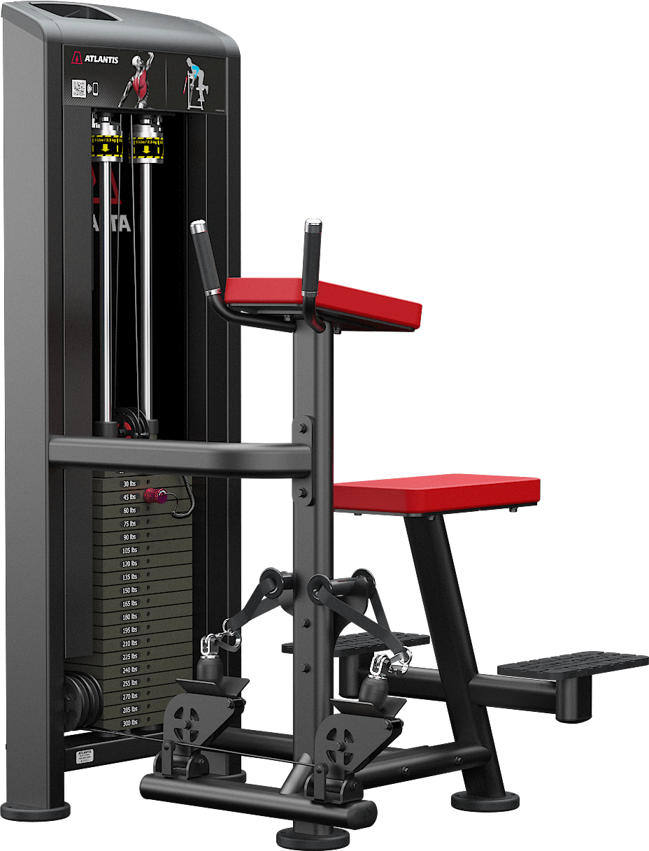 ATLANTIS Vertical Row Machine for Home Gym - Strength Training Equipment for Back & Shoulder Workouts | Perfect for Small Spaces & Full-Body Exercise