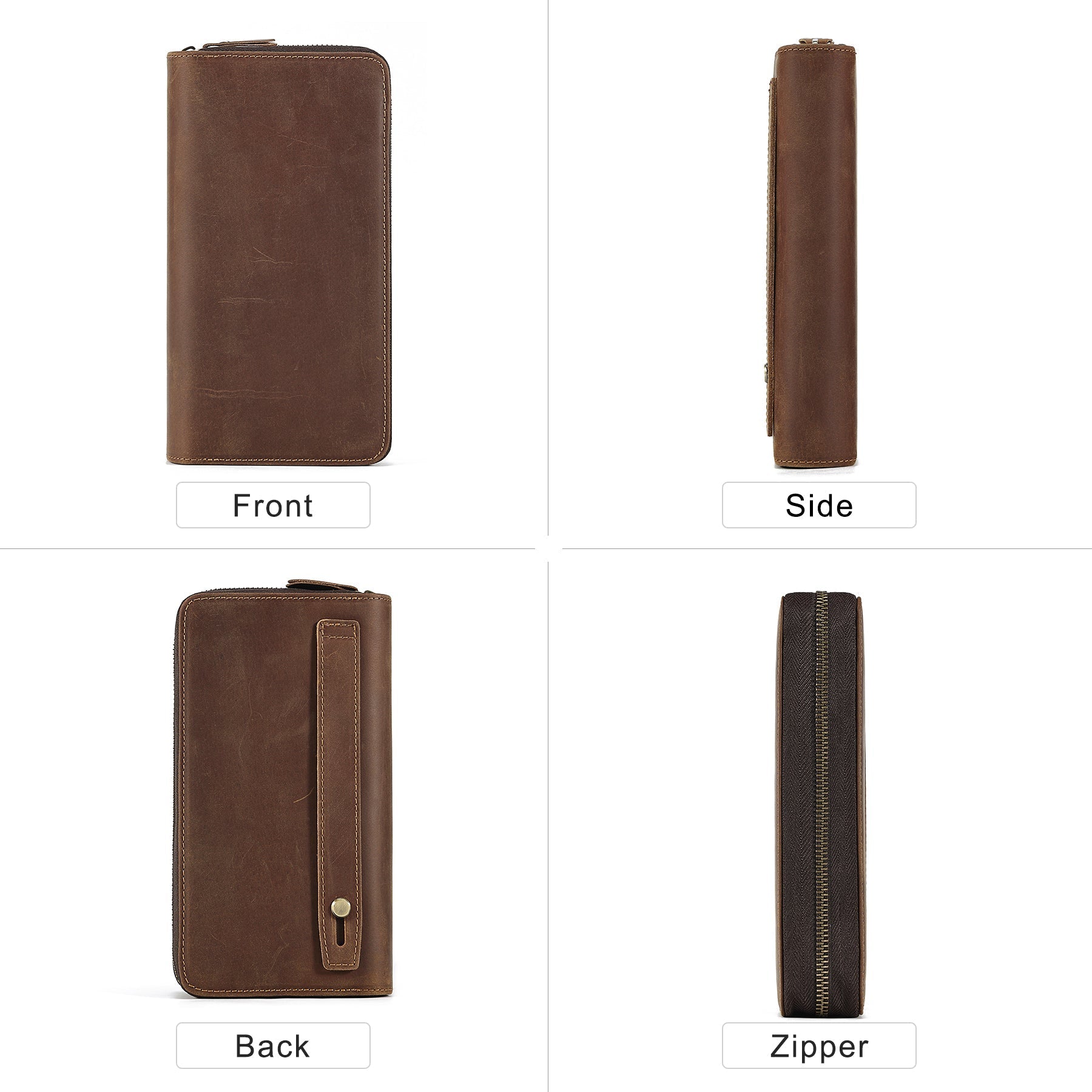 Men's RFID Blocking Slim Wallet - Secure & Compact Leather Card Holder for Credit Cards & Cash - Perfect for Travel, Business & Everyday Use