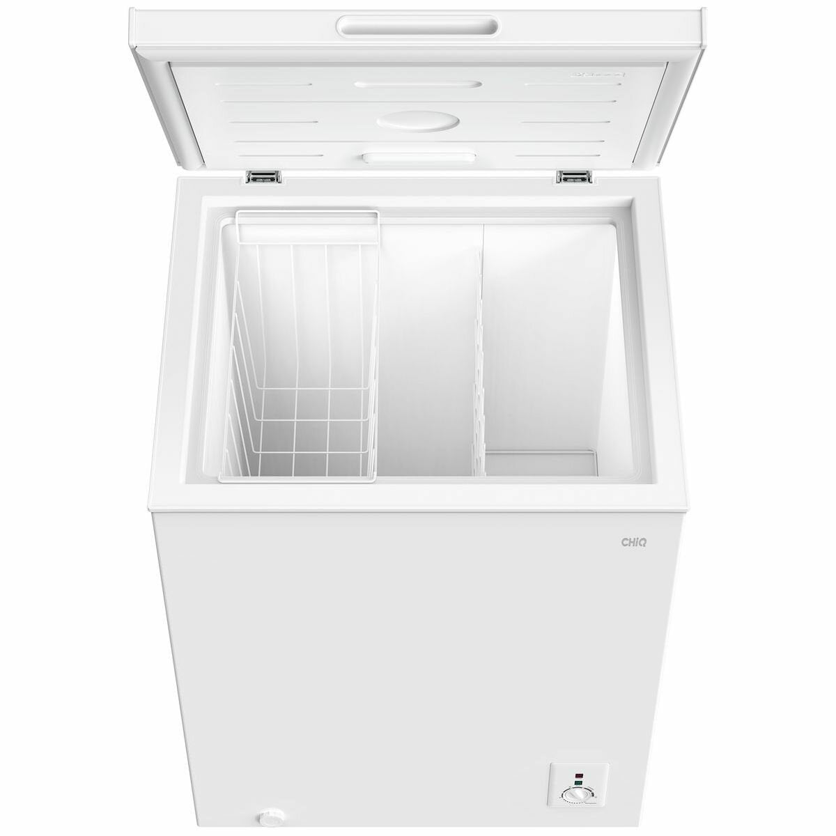 CHiQ 142L Hybrid Chest Freezer CCF142DW - Energy Efficient, Ultra Quiet Deep Freezer with 5-Year Warranty | Perfect for Home, Restaurant & Commercial Kitchen Storage