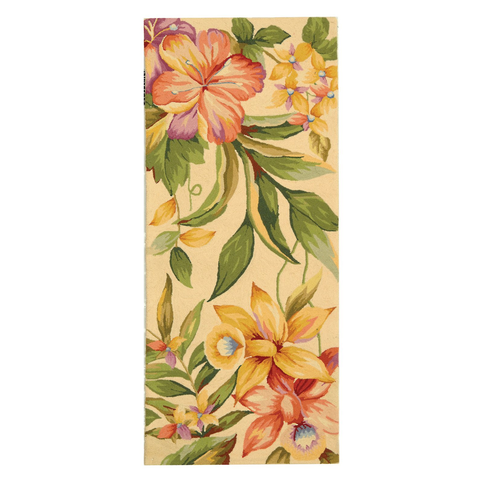 Safavieh HK212 Chelsea Ivory Runner Rug 12' x 2'6