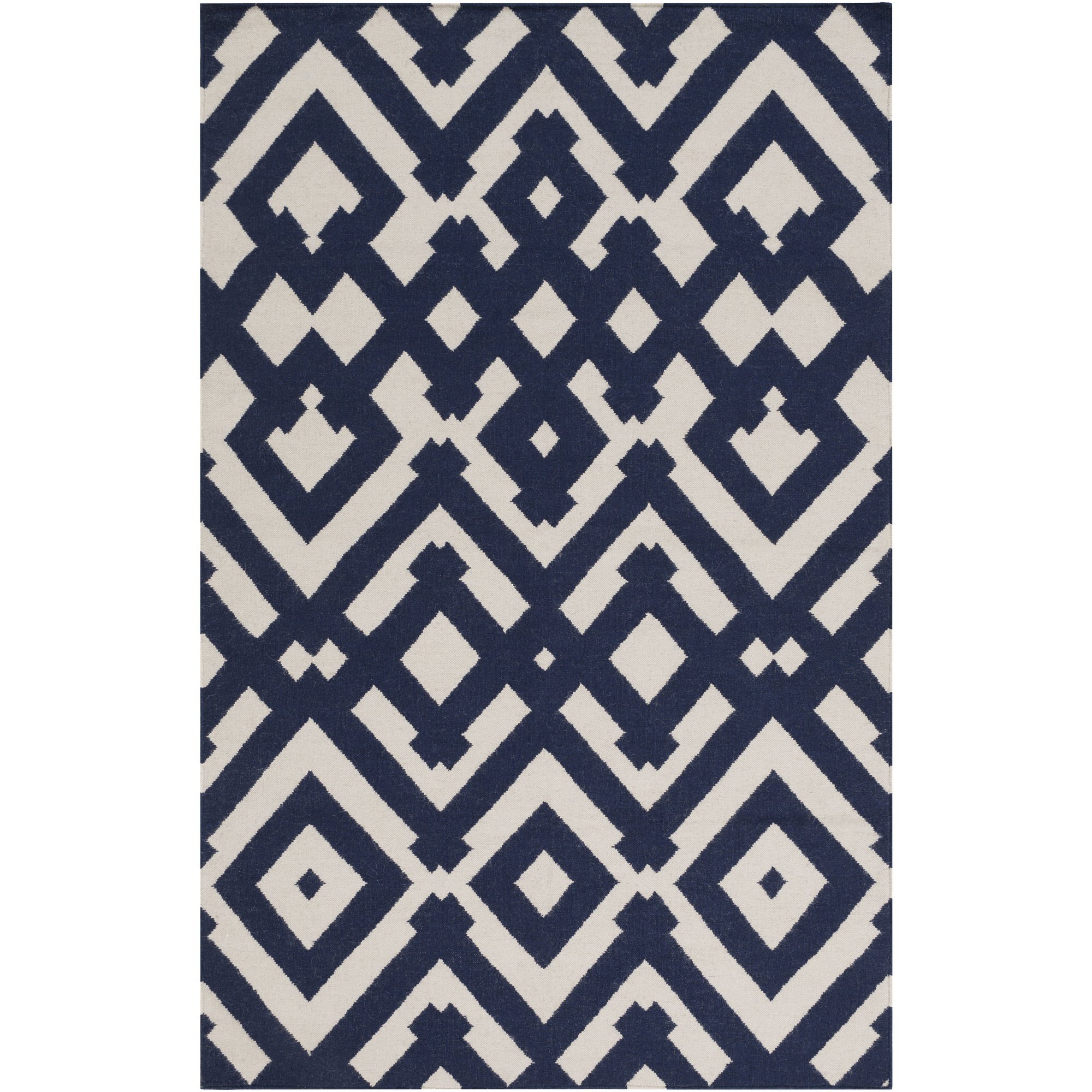 Surya by Florence Broadhurst PDG-2025 Hand Woven Geometric Area Rug - 8x11 Feet - Modern Bohemian Home Decor for Living Room, Bedroom & Office