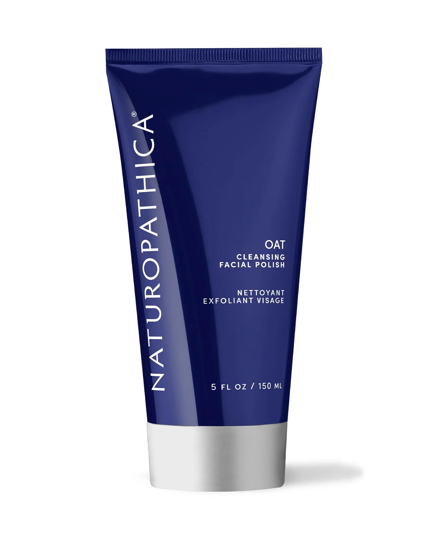 Naturopathica Oat Cleansing Facial Polish - Gentle Exfoliating Scrub for Sensitive Skin | Daily Face Wash & Brightening Treatment | Perfect for Dry, Acne-Prone Skin Care Routine