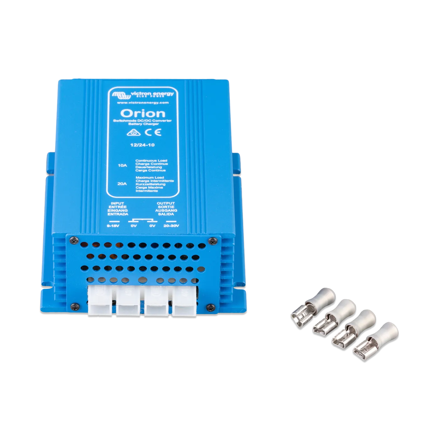Victron Orion High Power Non-Isolated DC-DC Converter - 12V/24V to 12V/24V Voltage Regulator for RVs, Boats & Solar Power Systems