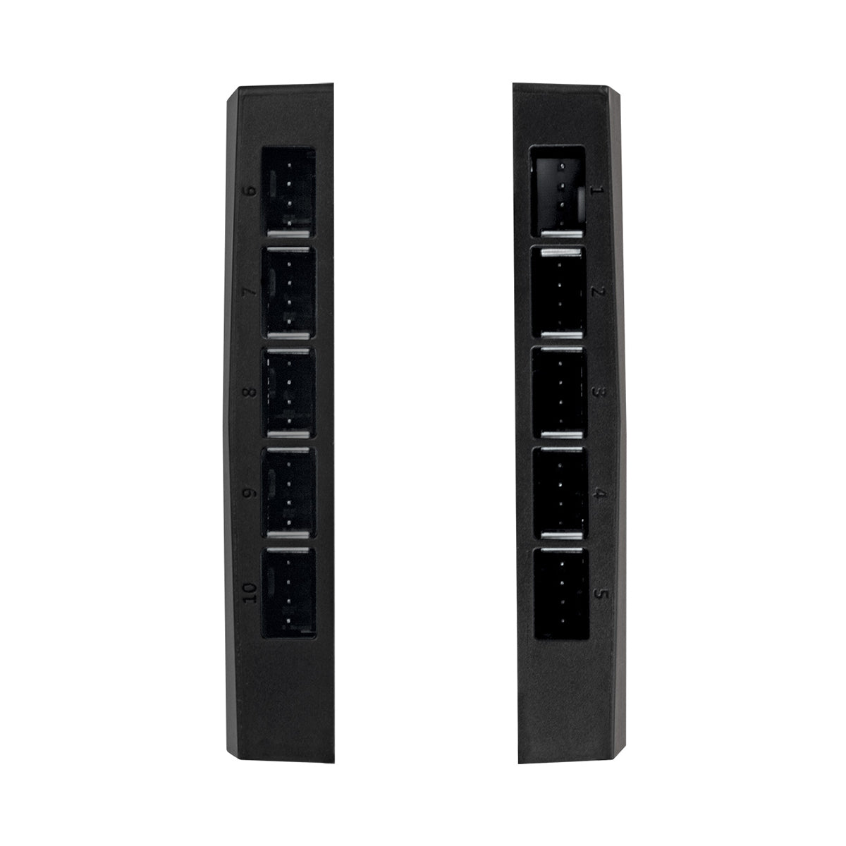10 Port PWM Fan Hub for PC Cooling - High Speed Quiet Cooling Fan Splitter for Gaming PC, Workstation, and Server - Perfect for Cable Management and Multi-Fan Setups
