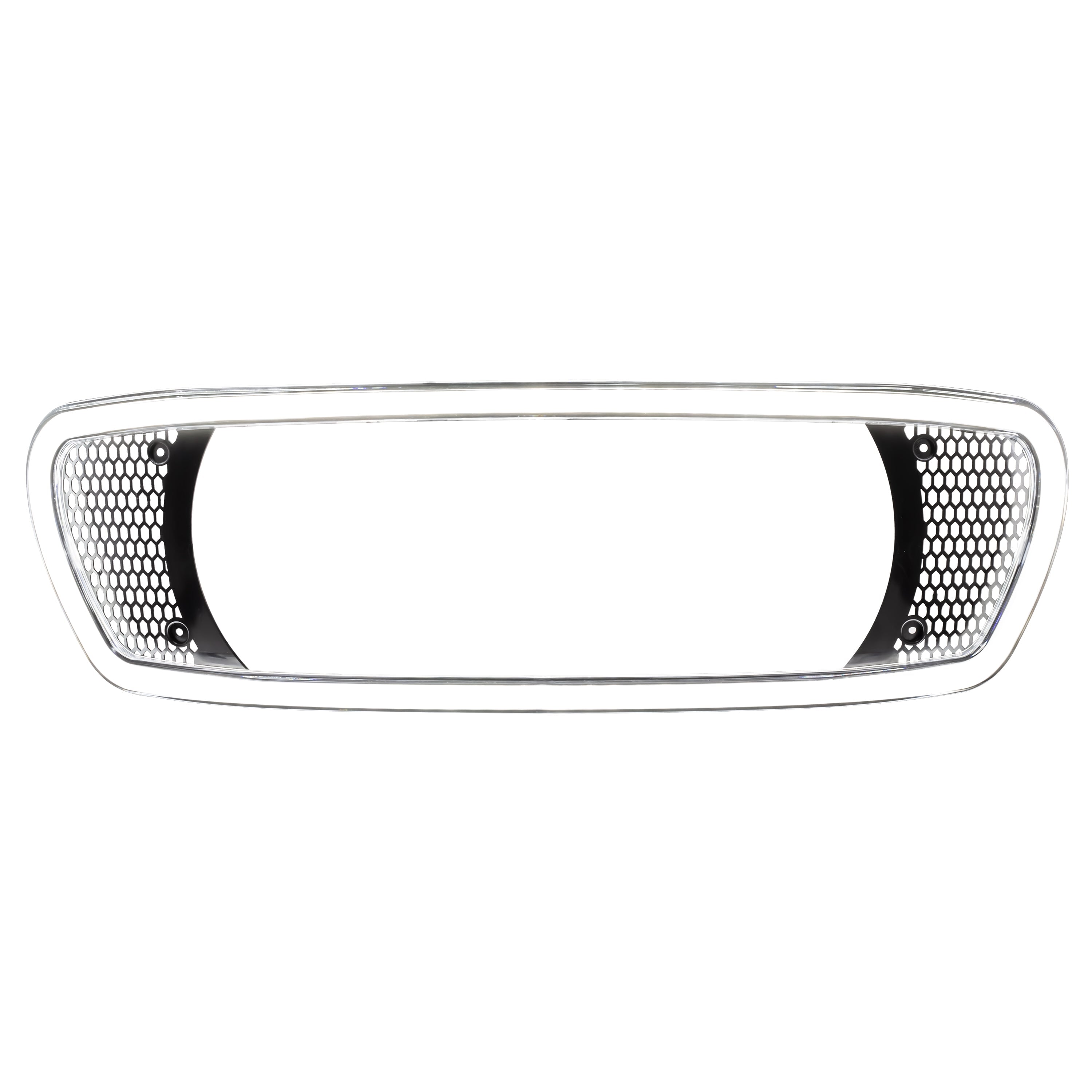Eagle Lights HALOS DRL Bezel with Vent Inserts & White LED Running Lights for Harley Davidson Road Glide Motorcycles - Upgrade Your Bike's Style & Visibility for Night Riding & Custom Look