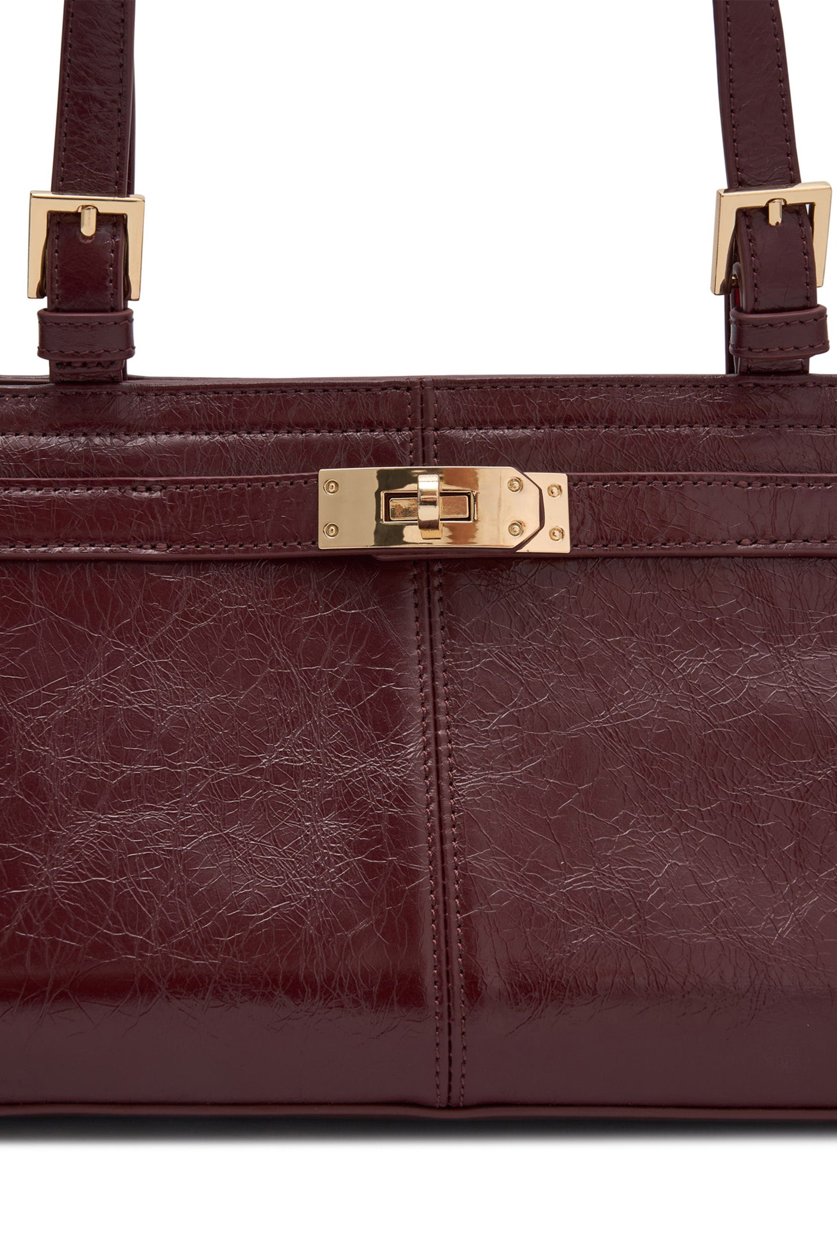 Luna Burgundy Crossbody Bag for Women - Stylish Leather Purse for Everyday Use, Work, and Travel | Fashionable Shoulder Bag with Adjustable Strap