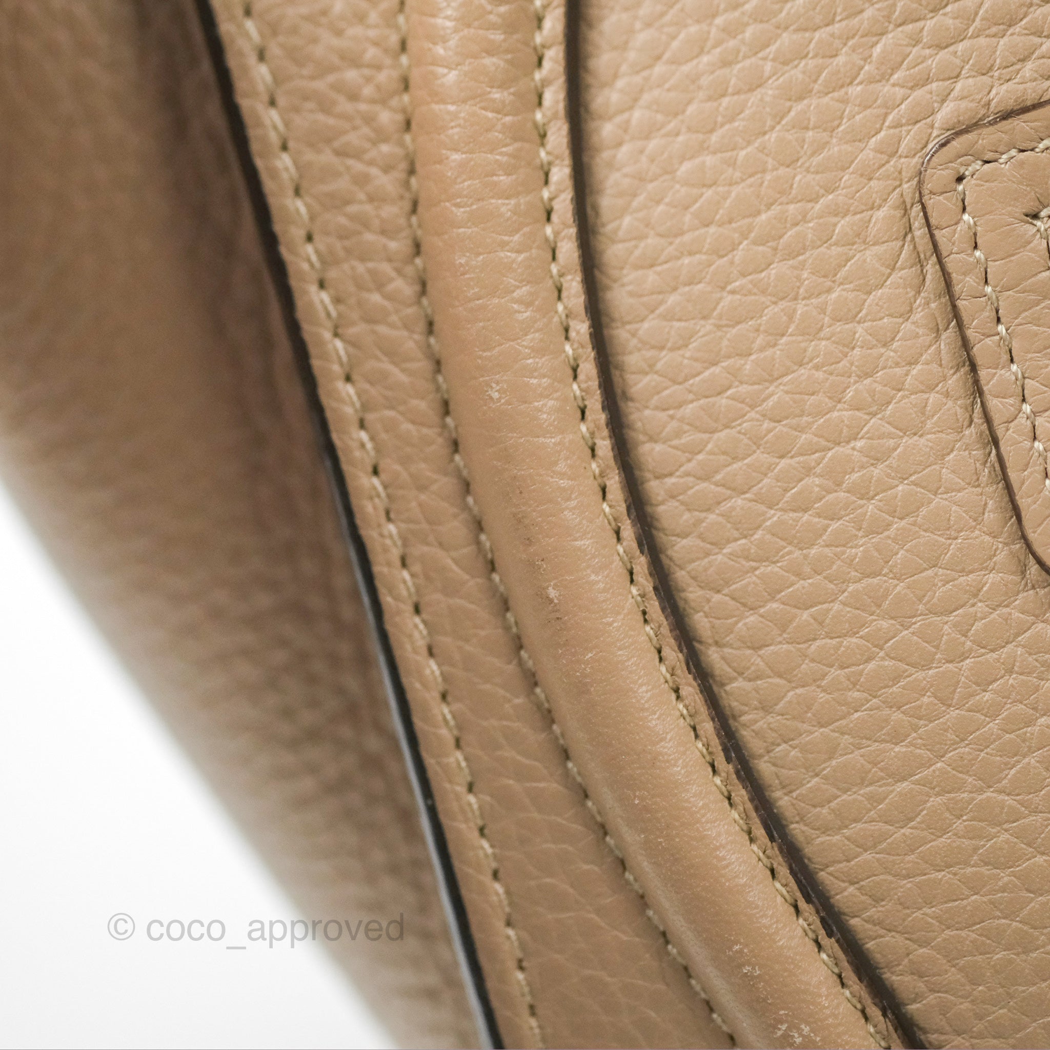 Celine Nano Luggage Bag in Dune Drummed Calfskin Leather - Stylish Crossbody Purse for Women, Perfect for Work, Travel & Everyday Use