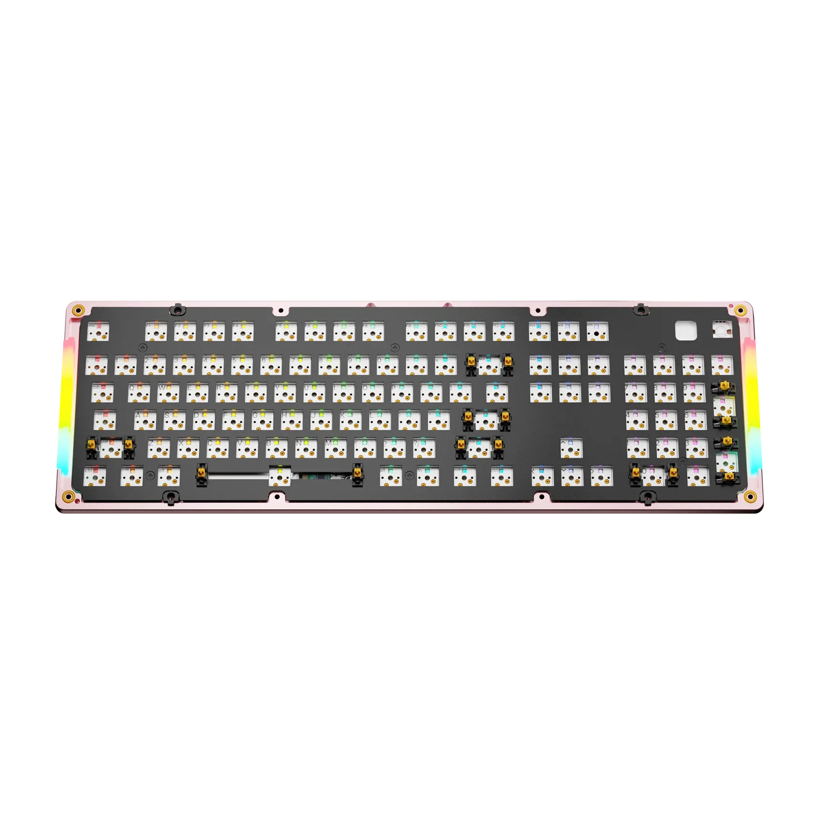 GMMK 3 Mechanical Keyboard Bottom Case - Metal Arcade Pink (100% Size) for Gaming & Typing Enthusiasts | Perfect for PC Setup, Esports & Office Work