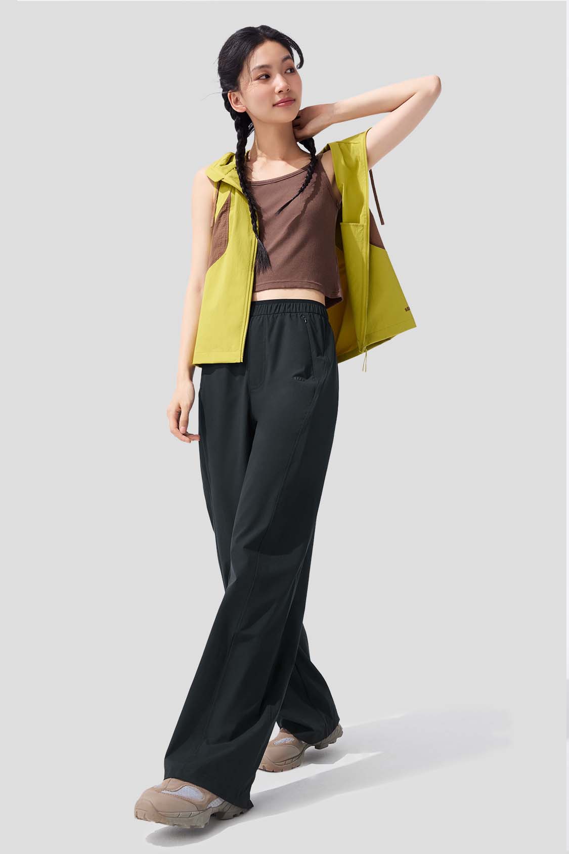 Chill Women's Cooling Quick Dry Straight Pants UPF50+ Sun Protection - Perfect for Hiking, Yoga, Travel & Summer Outdoor Activities