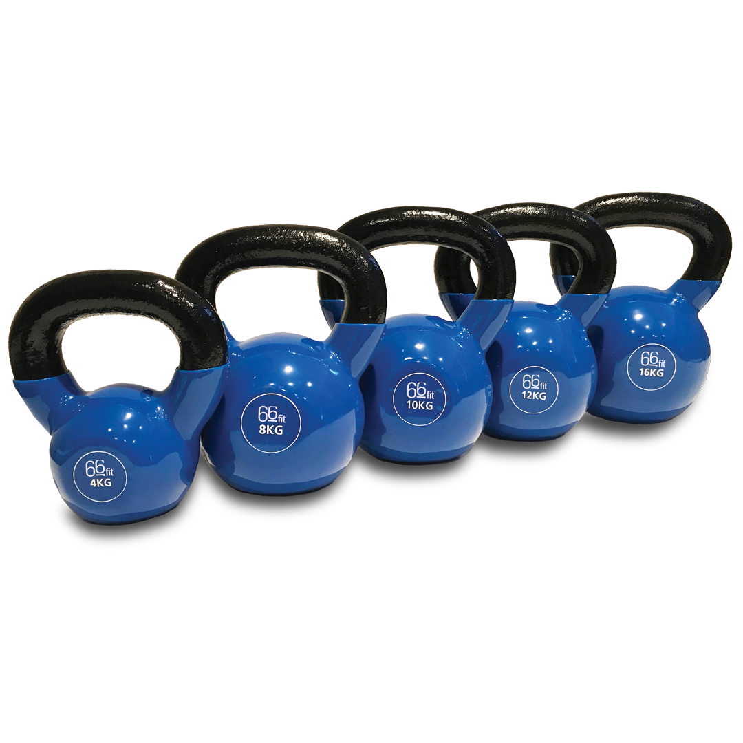 66Fit Premium Cast Iron Kettlebells - Adjustable Weight for Home Gym, CrossFit & Strength Training - Durable Fitness Equipment for Men & Women - Ideal for HIIT, Cardio & Functional Workouts