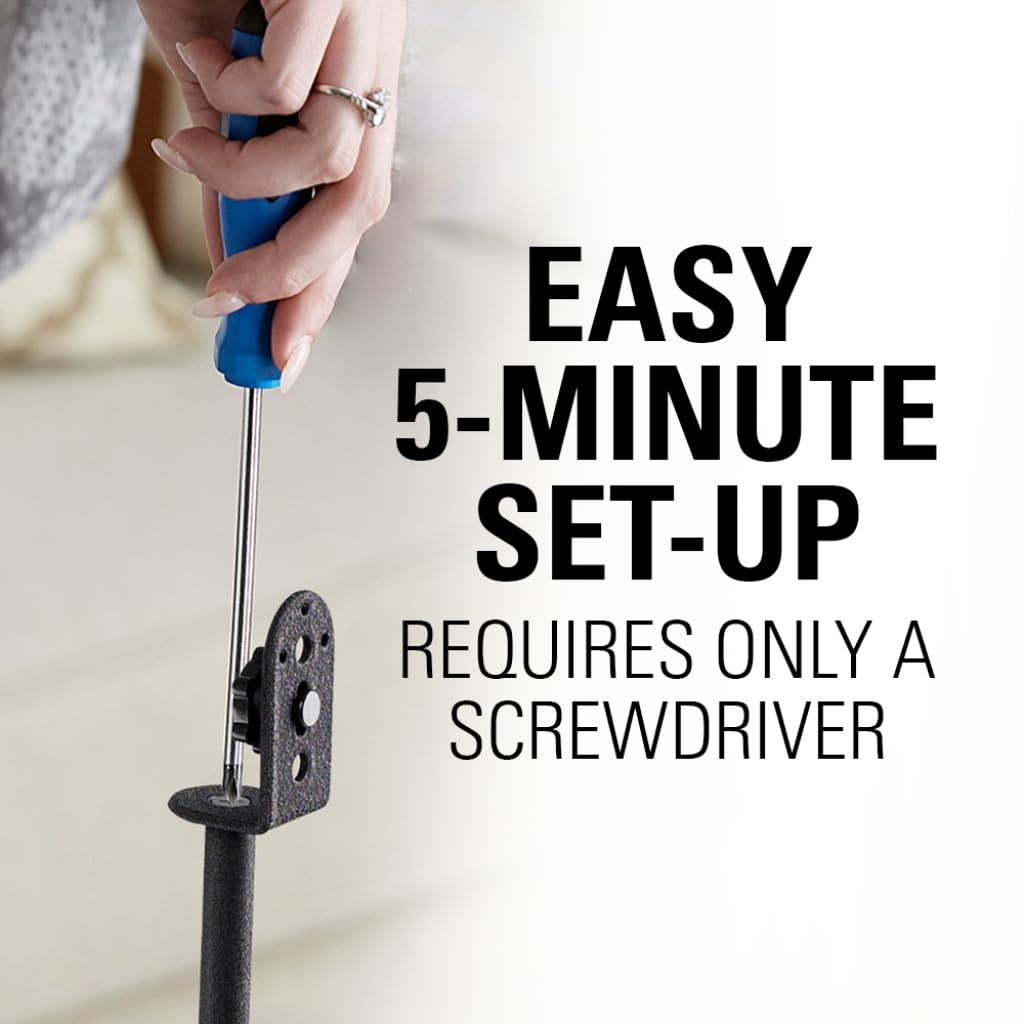 SANUS Adjustable Speaker Stands for Home Theater - Sturdy Tear Drop Base Holds Speakers up to 4lbs - 13