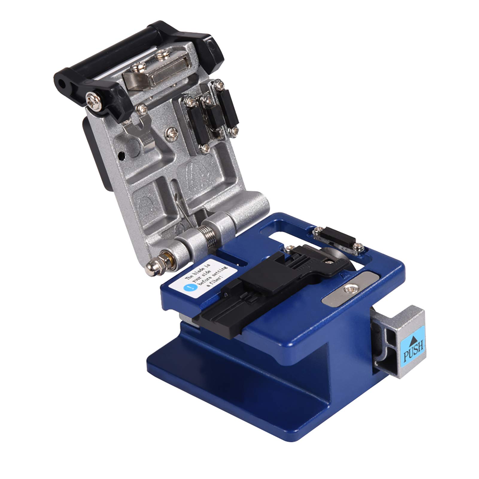 Professional FC 6S Fiber Cleaver & FTTH Termination Tool Kit - Precision Fiber Optic Stripper & Splicing Tools for Network Installation & Maintenance