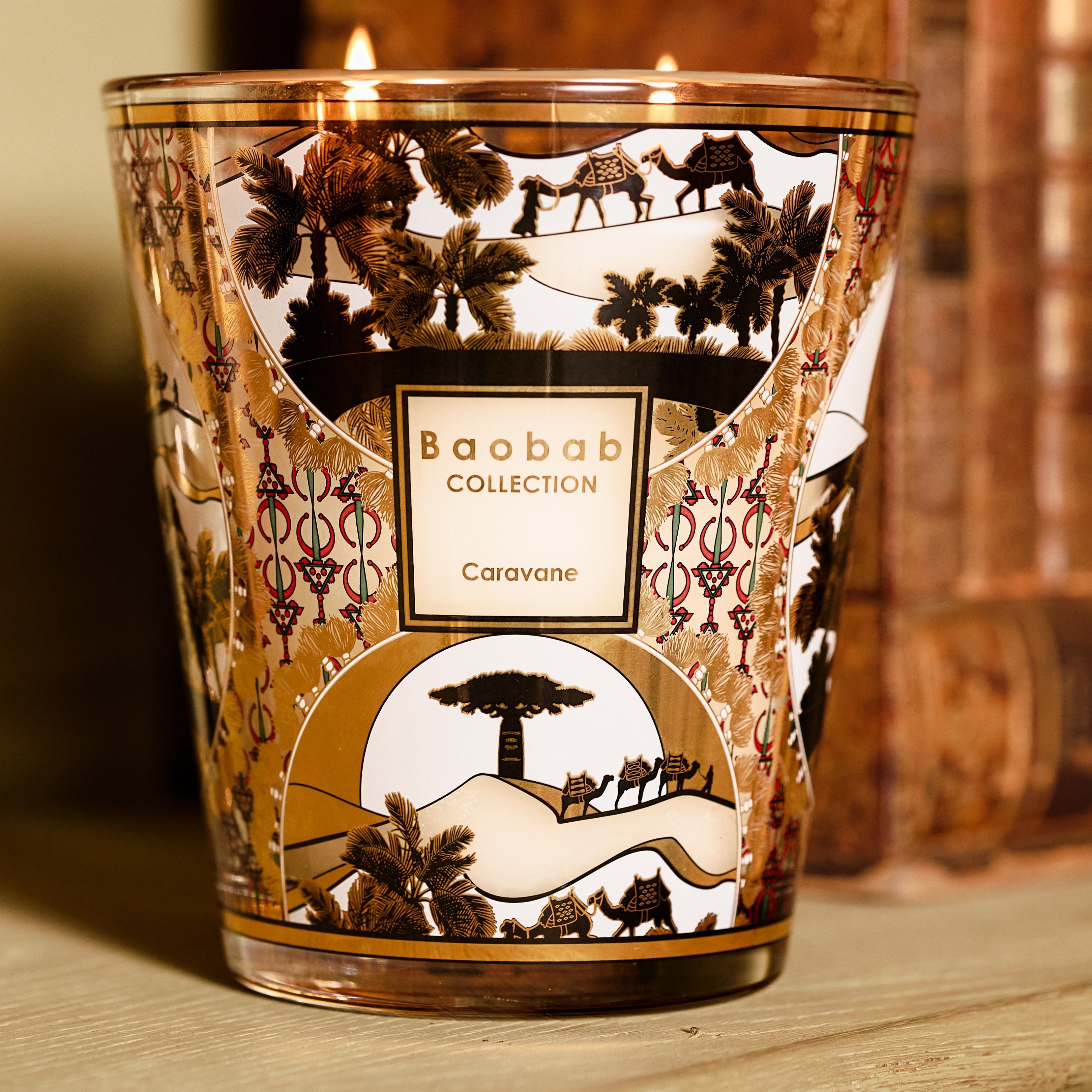 Caravane Scented Candle - Limited Edition Luxury Soy Wax Candle for Home Decor, Romantic Dinner & Relaxation