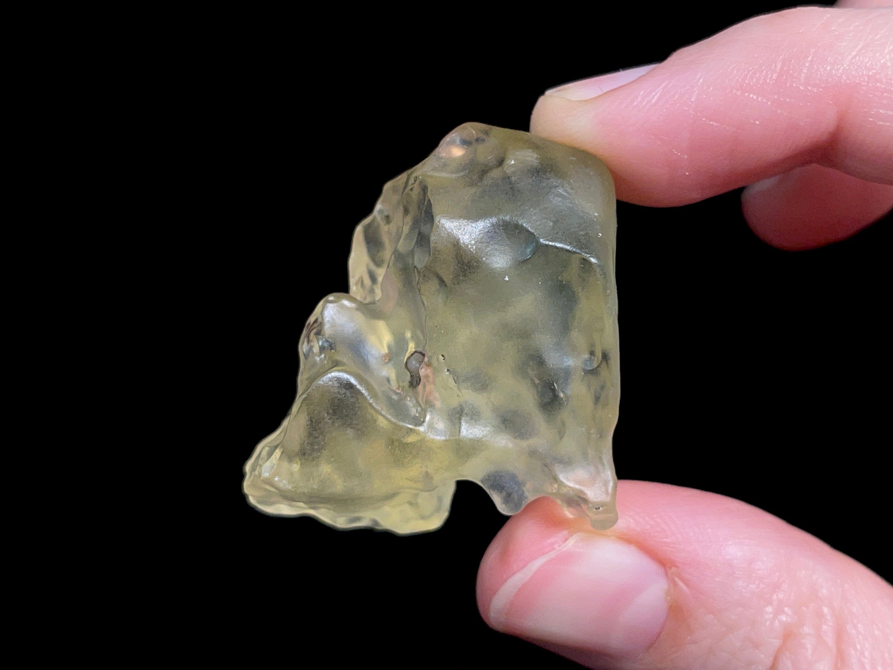 LIBYAN DESERT GLASS Raw Crystal - Rare 2A Grade 15.8g - Metaphysical Healing Stones for Meditation, Energy Work & Spiritual Growth
