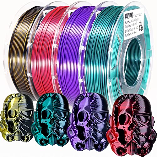 4 Pack Dual-color Black