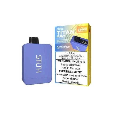STLTH Titan PRO 15K Disposable Vape - 15000 Puffs, 5 Pack - Long-Lasting & Portable Vape Pen for Smooth Flavor - Perfect for Travel, Work & Social Outings