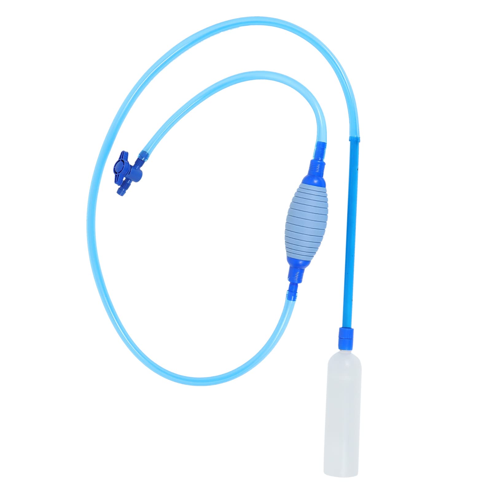 YARDWE Aquarium Gravel Cleaner - Fish Tank Siphon Vacuum Pump for Water Changing & Sand Cleaning | Essential Tool for Freshwater & Saltwater Tanks | Perfect for Weekly Maintenance & Substrate Cleaning