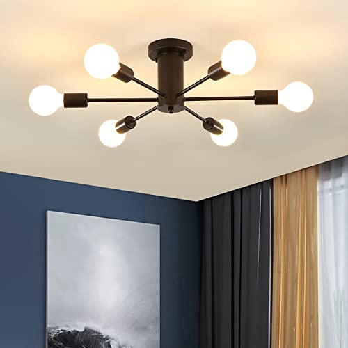 6 Lights-black