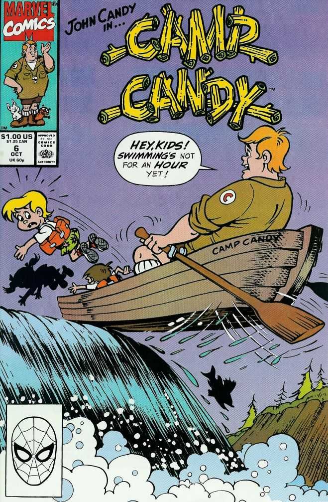 Vintage CAMP CANDY #6 Comic Book - October 1990 Collector's Edition | Perfect for Comic Enthusiasts & Nostalgic Collectors