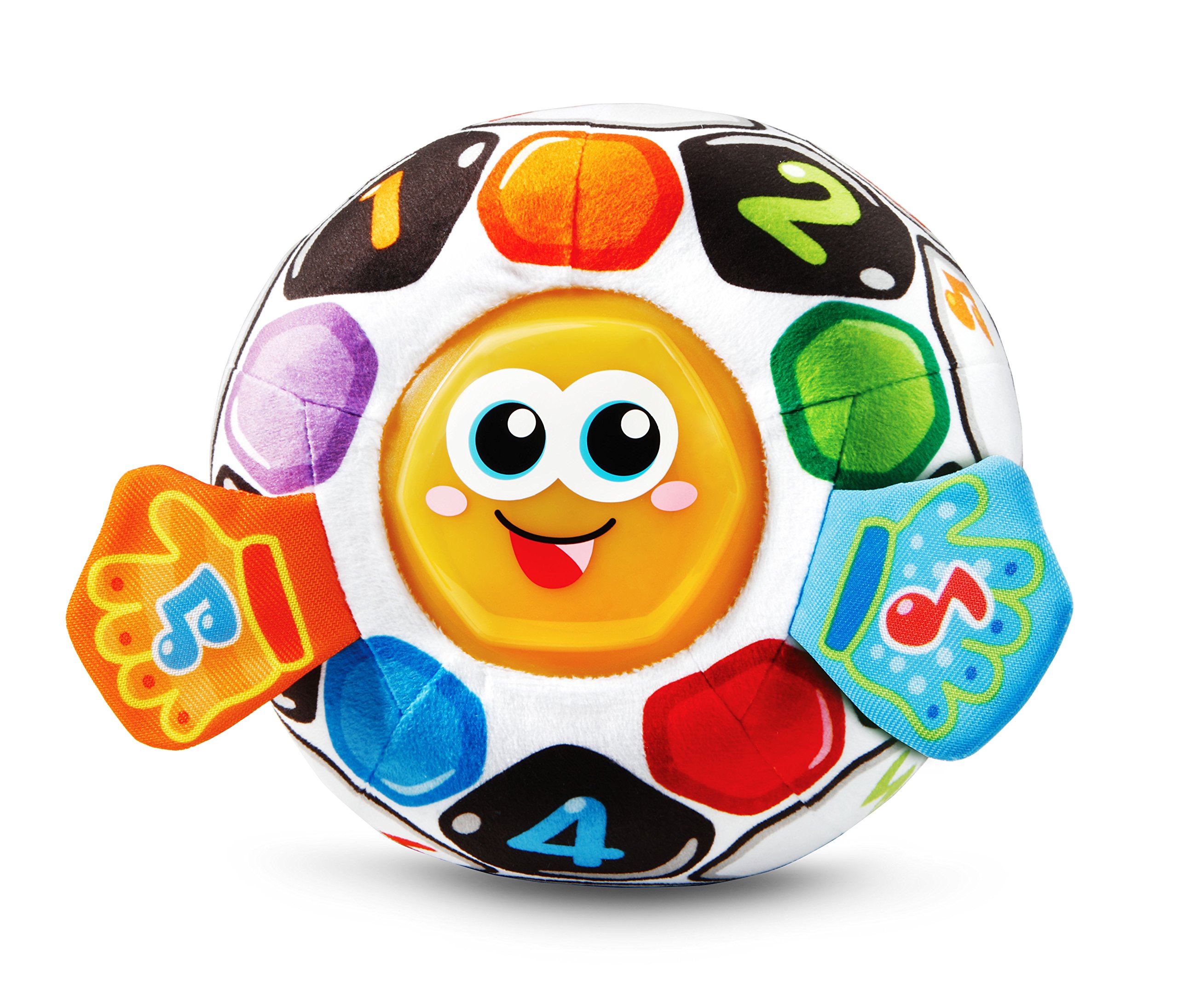 VTech Bright Lights Soccer Ball - Interactive Learning Toy for Toddlers & Kids - Fun Educational Sports Gift for Boys & Girls - Perfect for Indoor Play, Birthday Gifts & Early Childhood Development