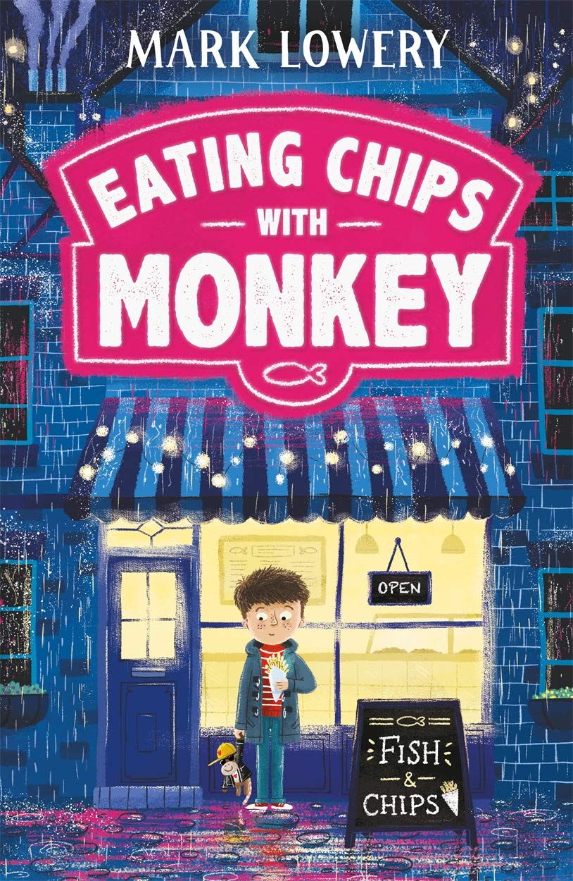 Monkey Eating Chips - Fun Animal Snack Time - Perfect for Kids' Parties, Zoo Visits & Funny Gift Ideas