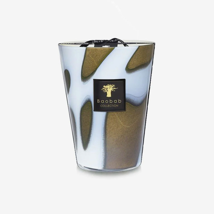 Baobab Collection Agate Scented Candle - Natural Stone Aromatherapy Candle for Home, Spa & Meditation Relaxation