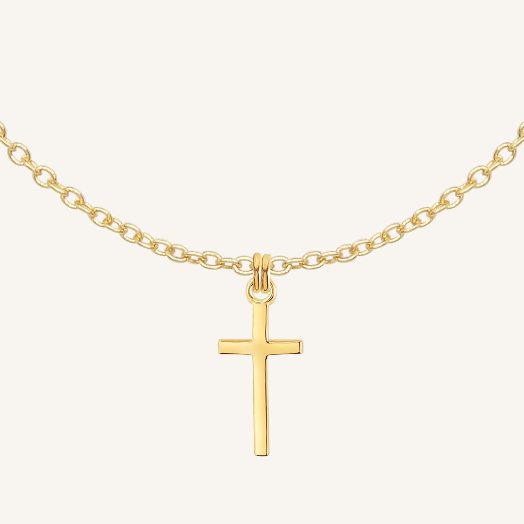Stunning Cross Necklace for Women & Men - Elegant Religious Jewelry Gift for Baptism, Confirmation, or Everyday Wear